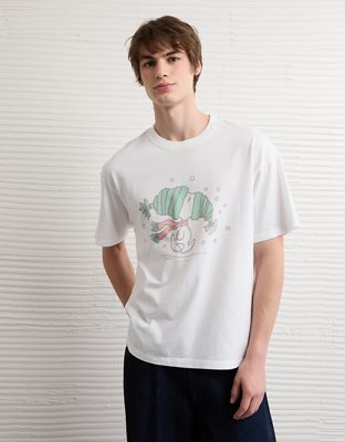 AE Boxy Snoopy Graphic T-Shirt