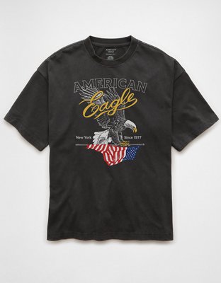 AE Boxy Flag Graphic T-Shirt