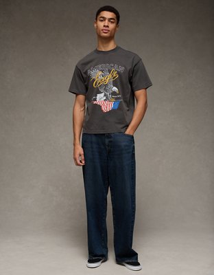 AE Boxy Flag Graphic T-Shirt