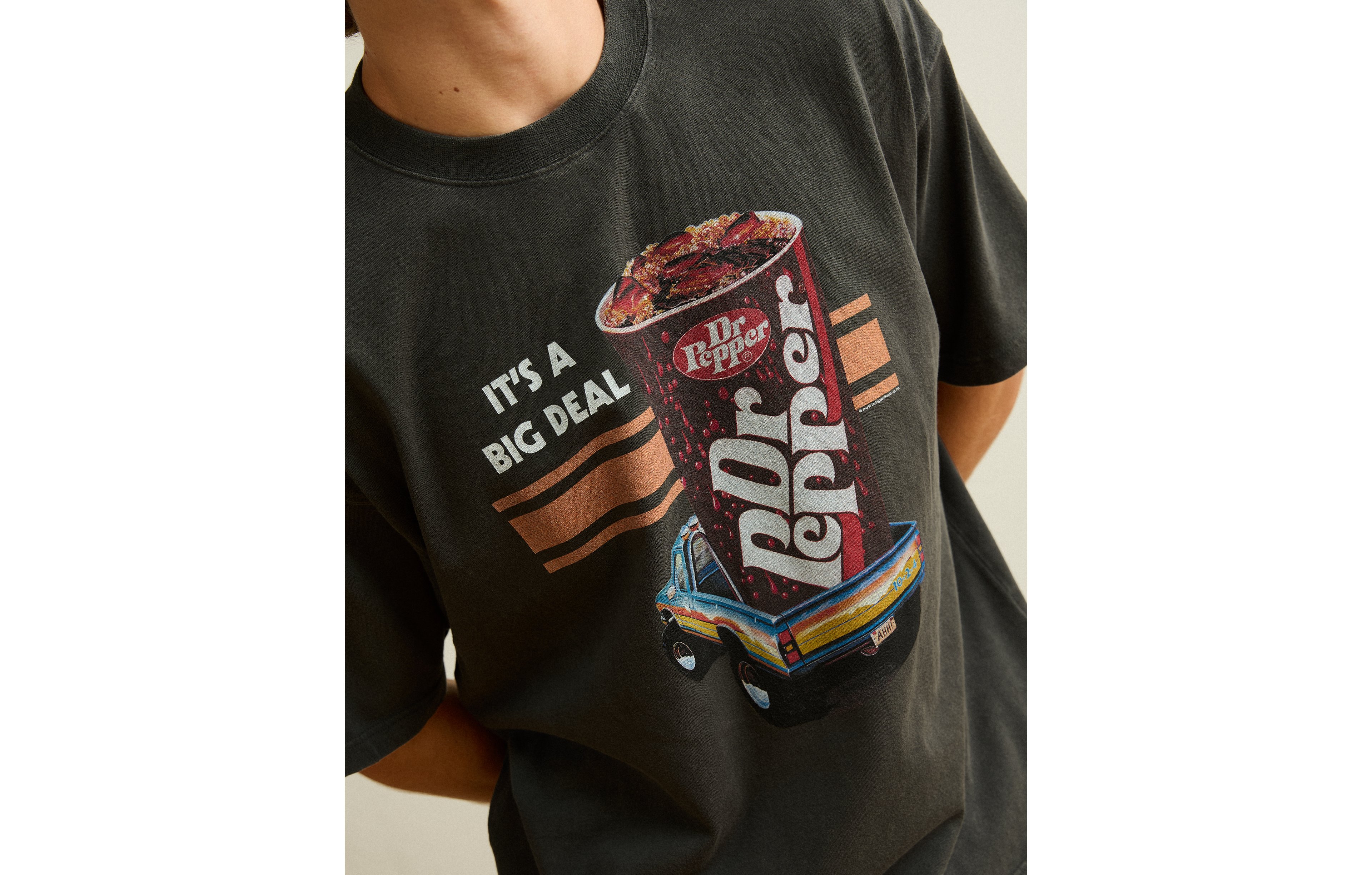AE Boxy Fit Dr Pepper Graphic T-Shirt