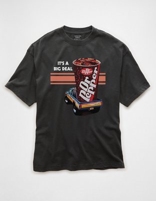 AE Boxy Fit Dr Pepper Truck Graphic T-Shirt | American Eagle