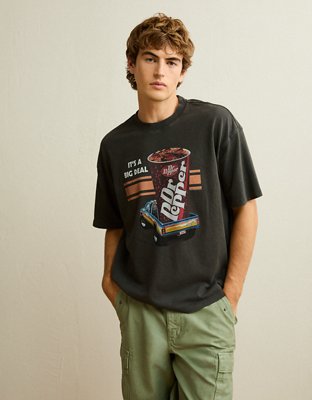 AE Boxy Fit Dr Pepper Truck Graphic T-Shirt