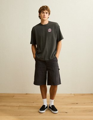 Мужские футболки American Eagle AE Boxy Fit Dr Pepper 6-Pack Graphic, цвет: Сланцевый — фото 5