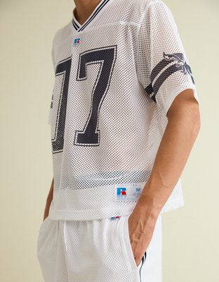 AE x Russell Athletic Graphic Mesh Jersey