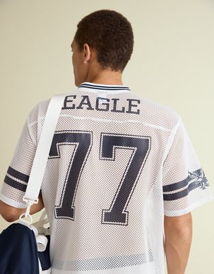 AE x Russell Athletic Graphic Mesh Jersey