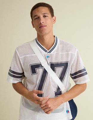 AE x Russell Athletic Graphic Mesh Jersey