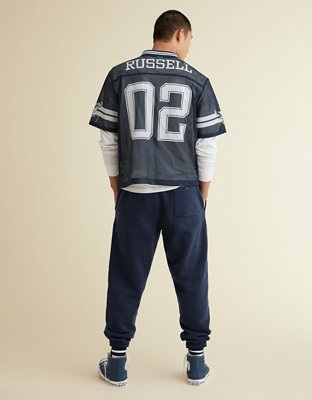 AE x Russell Athletic Graphic Mesh Jersey