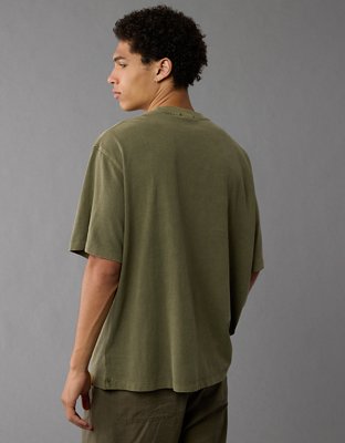 Мужские футболки American Eagle Timberland x AE Boxy Pocket T-Shirt — фото 3