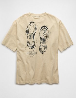 Мужские ботинки American Eagle Timberland x AE Boot Graphic T-Shirt — фото 4