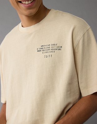Мужские ботинки American Eagle Timberland x AE Boot Graphic T-Shirt — фото 2