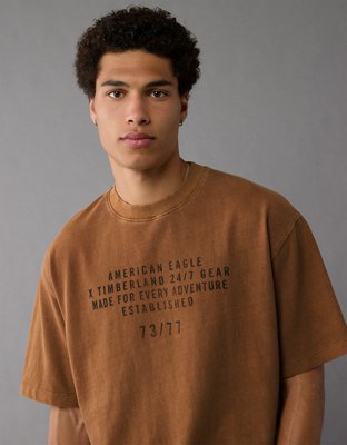 T-shirt à image Timberland x AE