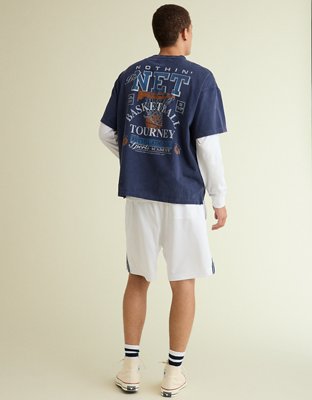 AE x Russell Athletic Heavyweight Basketball Graphic T-Shirt