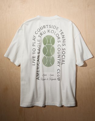 AE x Tru Kolors Tennis Graphic T-Shirt
