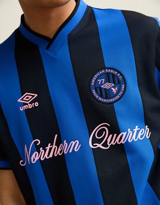 AE x Umbro Boxy Fit Graphic Jersey | American Eagle