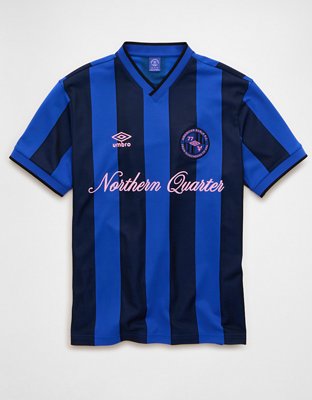 AE x Umbro Boxy Fit Graphic Jersey | American Eagle
