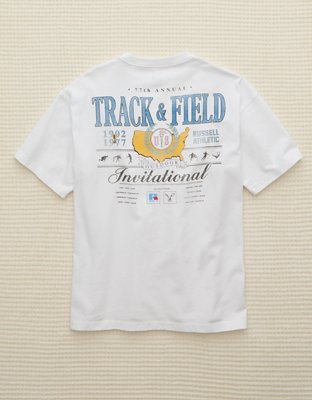 AE x Russell Athletic Heavyweight Track & Field Graphic T-Shirt