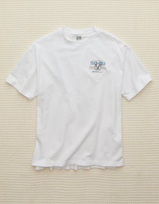 AE x Russell Athletic Heavyweight Track & Field Graphic T-Shirt