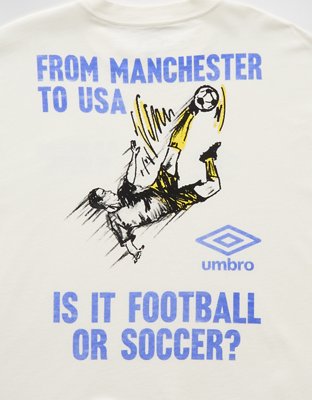 AE x Umbro Boxy Graphic T-Shirt