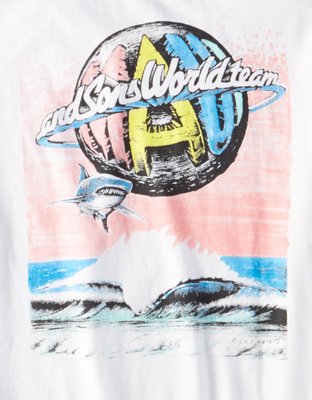 Мужские футболки American Eagle AE X Maui and Sons Graphic T-Shirt — фото 5