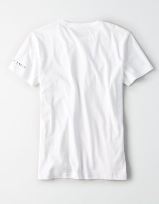 Мужские футболки American Eagle AE Camo Graphic T-Shirt — фото 4