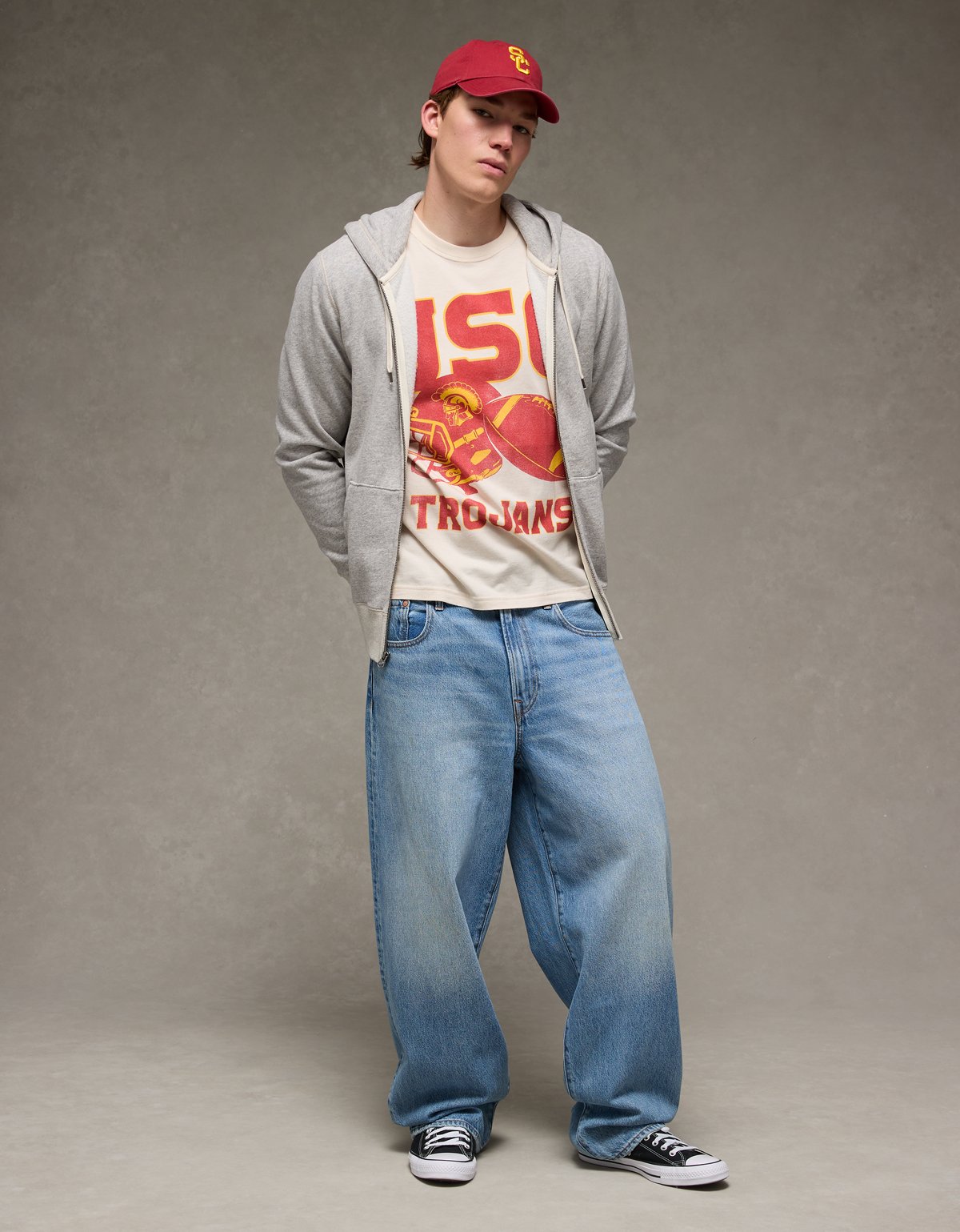 AE USC Trojans Graphic T-Shirt - image 5
