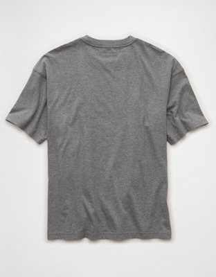 AE Boxy Wisconsin Badgers Graphic T-Shirt