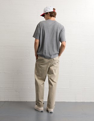 AE Boxy Wisconsin Badgers Graphic T-Shirt