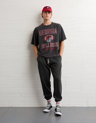 AE Boxy Georgia Bulldogs Graphic T-Shirt