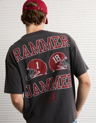 AE Boxy Alabama Crimson Tide Graphic T-Shirt