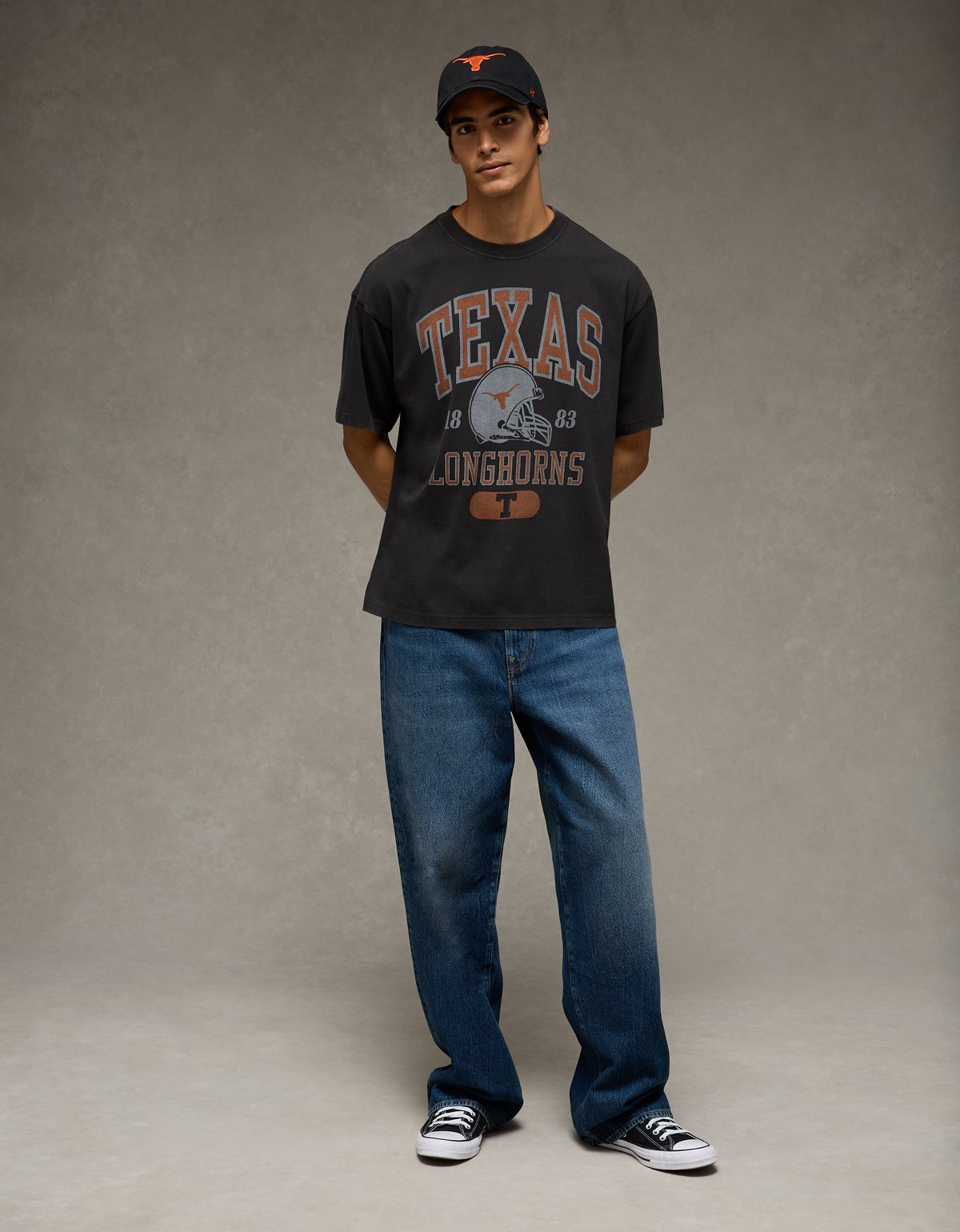 AE Boxy Texas Longhorns Graphic T-Shirt - image 5