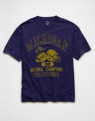 AE Boxy Michigan Wolverines Graphic T-Shirt
