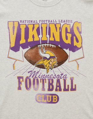NFL Boxy Minnesota Vikings Graphic T-Shirt