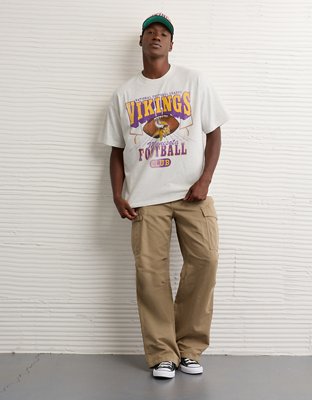 NFL Boxy Minnesota Vikings Graphic T-Shirt