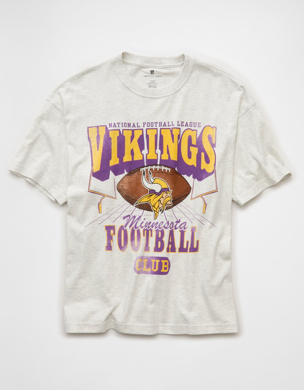 NFL Boxy Minnesota Vikings Graphic T-Shirt - image 3