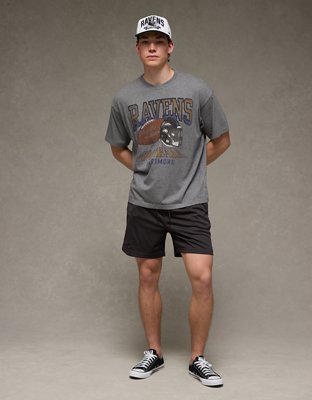 NFL Boxy Baltimore Ravens Graphic T-Shirt