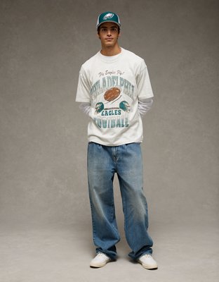 NFL Boxy Philadelphia Eagles Graphic T-Shirt