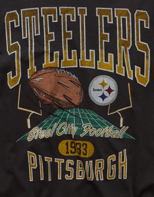 Playera Recta con Gráfico de los Pittsburgh Steelers de la NFL