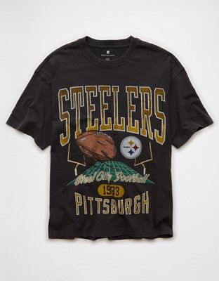 Pittsburgh Steelers Century Edition シャツ NFL Boxy Pittsburgh Steelers Graphic T-Shirt | American Eagle