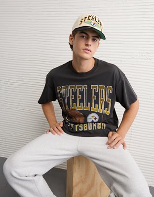 Playera Recta con Gráfico de los Pittsburgh Steelers de la NFL