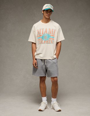 AE Boxy NFL Miami Dolphins Graphic T-Shirt