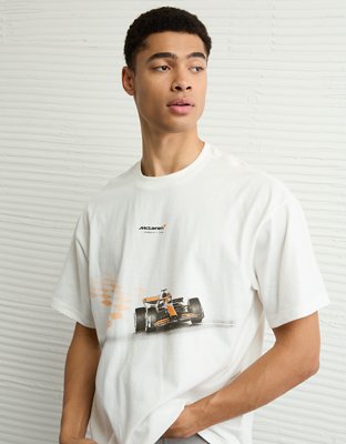 AE Boxy McLaren Graphic T-Shirt | American Eagle