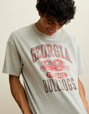 AE Boxy Fit Georgia Bulldogs Graphic T-Shirt
