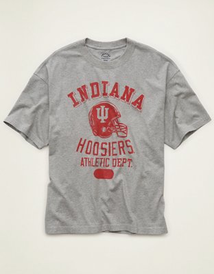 AE Boxy Fit Indiana Hoosiers Graphic T-Shirt