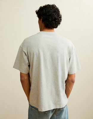 T-shirt à image de coupe droite AE