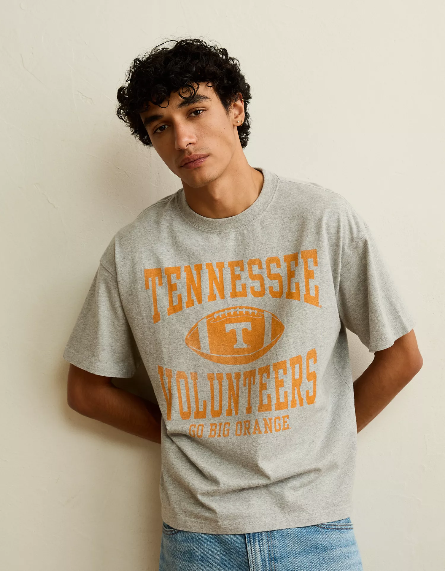 AE Boxy Fit Tennessee Volunteers Graphic T-Shirt