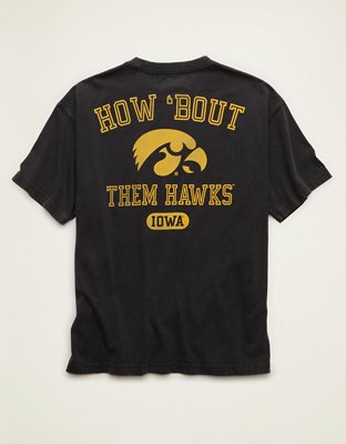 AE Boxy Fit Iowa Hawkeyes Graphic T-Shirt