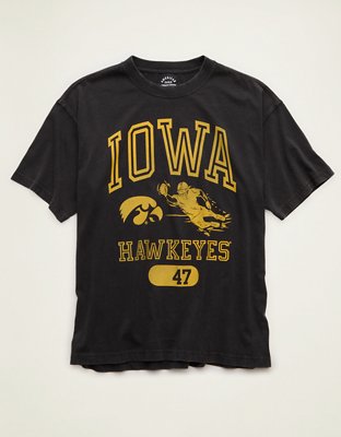 AE Boxy Fit Iowa Hawkeyes Graphic T-Shirt