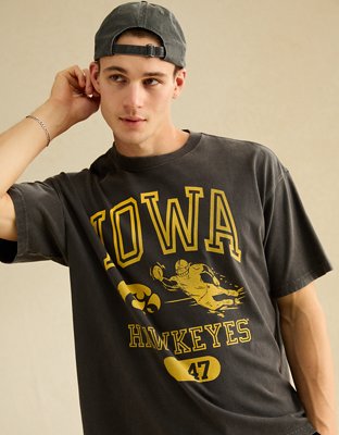 AE Boxy Fit Iowa Hawkeyes Graphic T-Shirt