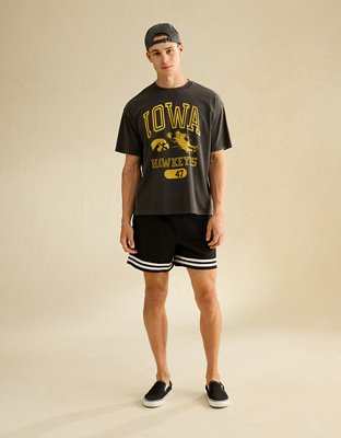 AE Boxy Fit Iowa Hawkeyes Graphic T-Shirt