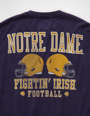 AE Boxy Fit Notre Dame Graphic T-Shirt